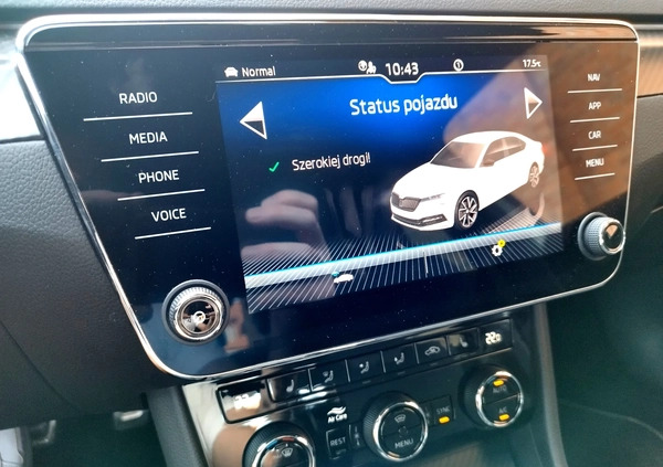 Skoda Superb cena 135000 przebieg: 147000, rok produkcji 2022 z Orneta małe 704